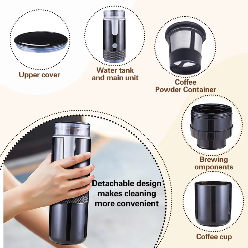Nouvelle machine à café portable électrique à capsules