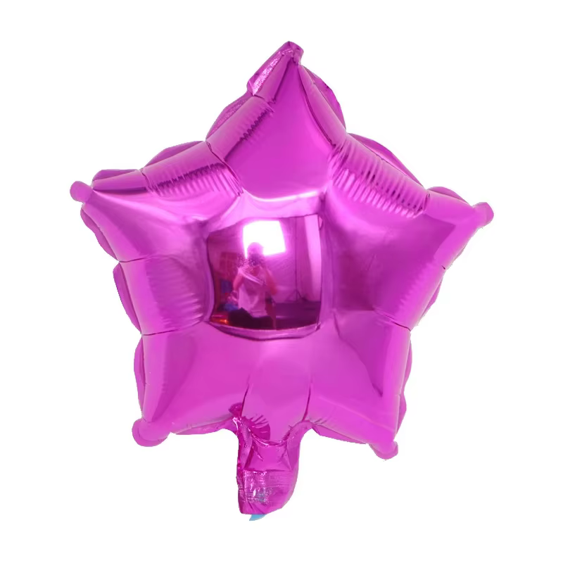 10 pièces 10 pouces or rose argent feuille étoile ballon anniversaire mariage fête de noël décor bébé douche fournitures