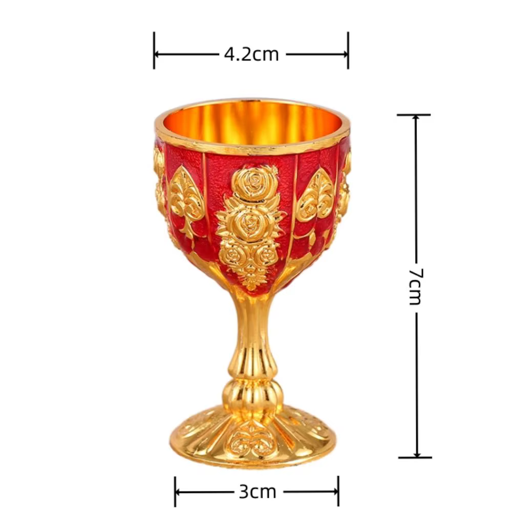 Verres à vin rétro créatifs