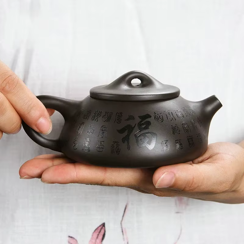 Théière en argile Yixing faite à la main