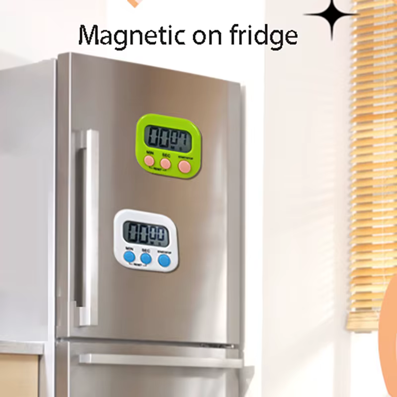 Minuteur de cuisine numérique pour 99 minutes avec compte à rebours