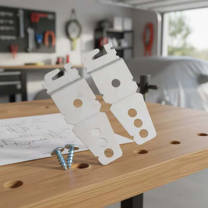 Kit de support sous évier pour lave-vaisselle, 2 pièces, 8269145, avec 2 vis, fixation sécurisée pour réparation de lave-vaisselle domestique
