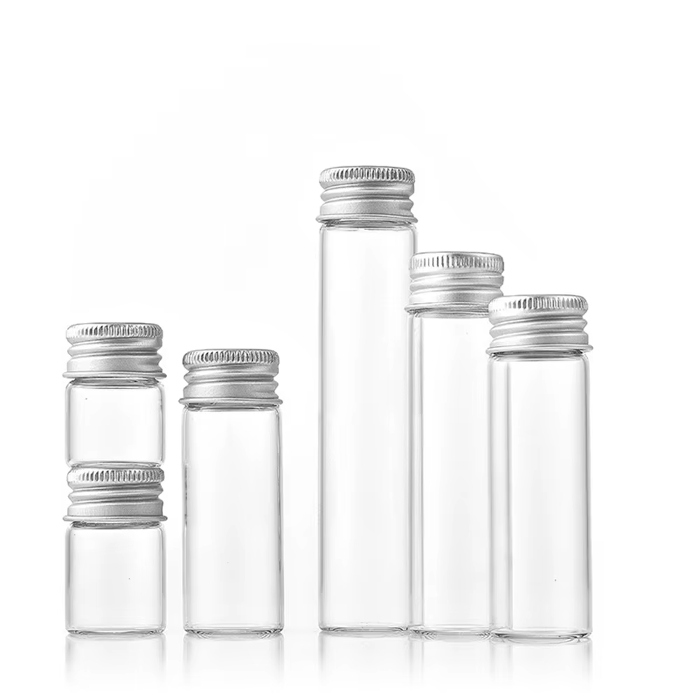 Petites bouteilles, petits couvercles en aluminium