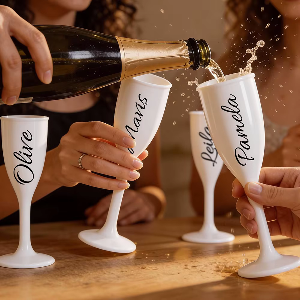 Flûtes à Champagne personnalisées pour mariage