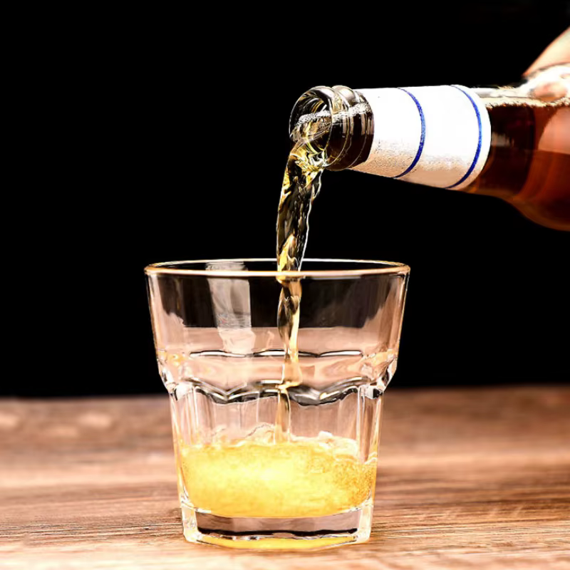 Verre à whisky à fond épais de 240ml/145ml