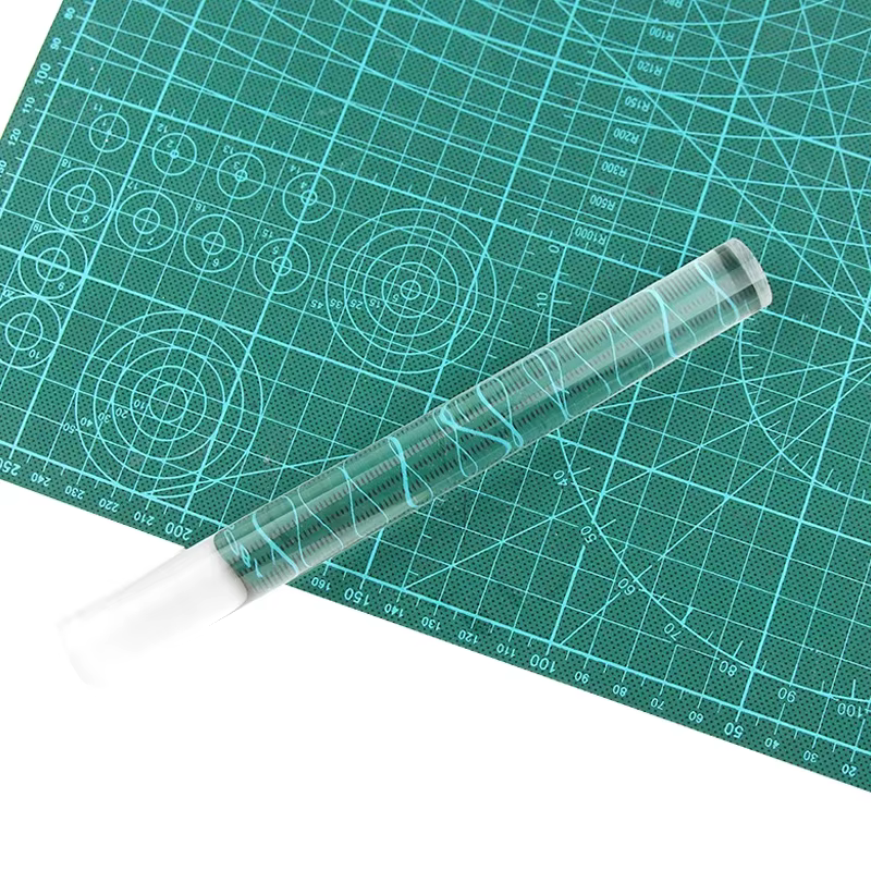 Plaque de pression carrée transparente en acrylique pour pâte polymère, tampon de modelage, outils de bricolage, outil de roulement de pâte DIY