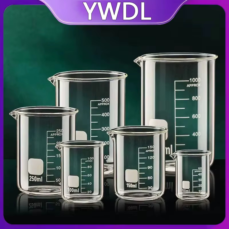 Bécher en verre borosilicate résistant à la chaleur YWDL
