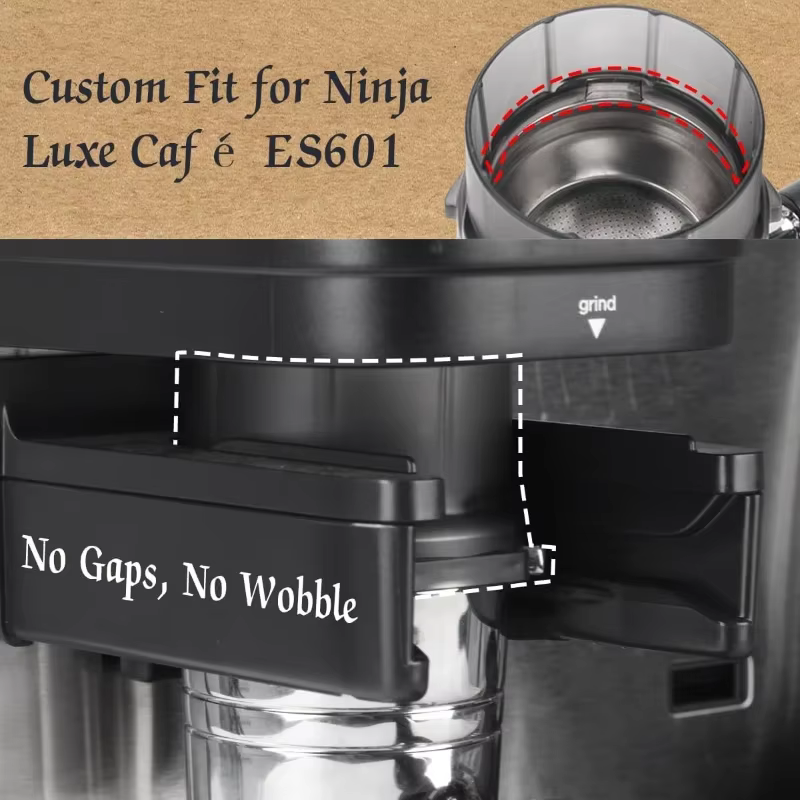 Entonnoir de remplacement de porte-filtre pour accessoires de café Ninja Luxe