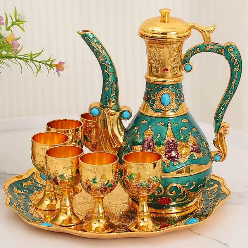 1 ensemble de verres à vin Vintage exquis