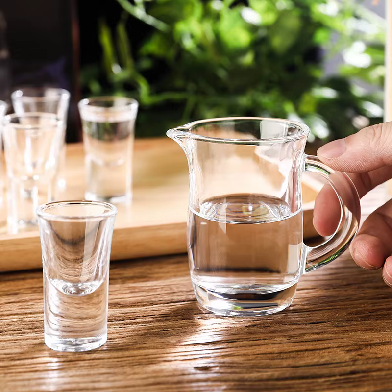 Ensemble de verres transparents de 15ml