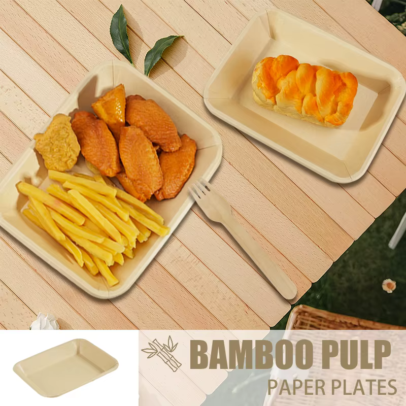 Plateau en papier jetable