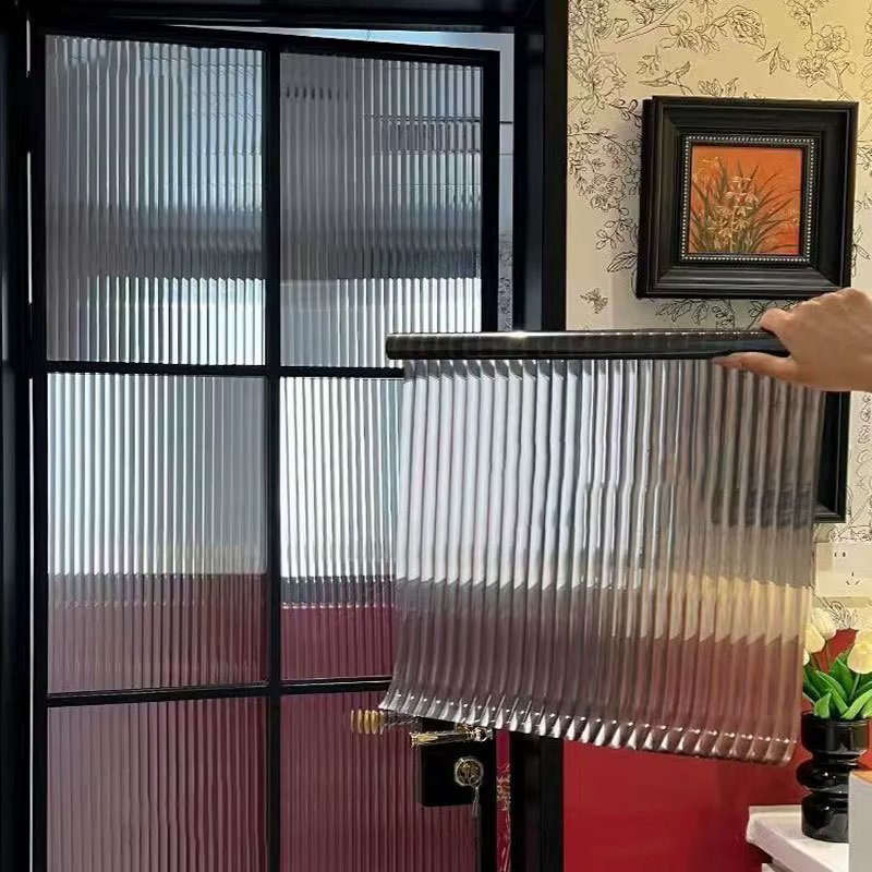 Film adhésif pour fenêtre en verre Changhong, 30x100cm, translucide, pour salle de bain, antidéflagrant, décoratif pour salon