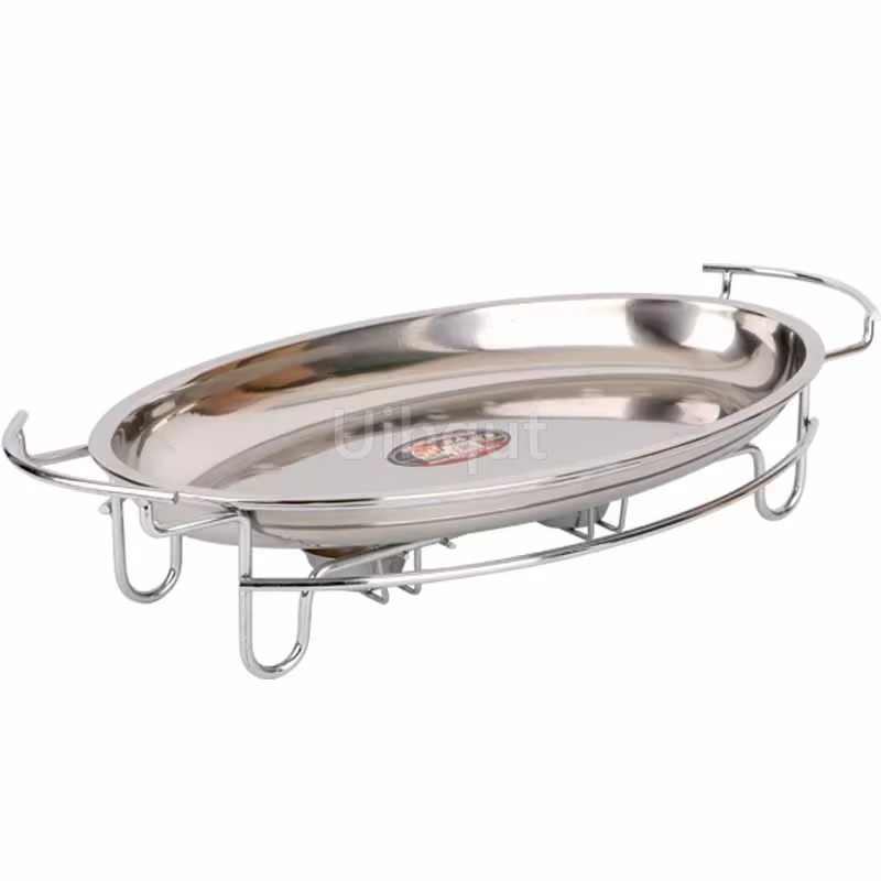 Assiette à poisson grillée commerciale