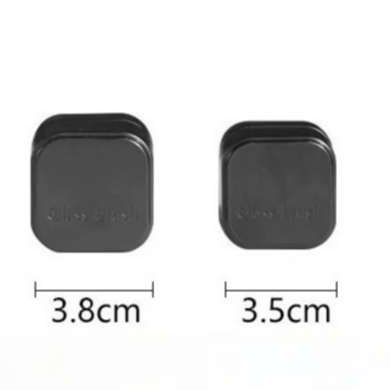Nettoyeur de verre magnétique pour Aquarium, Mini grattoir carré pour algues, outil d'entretien d'aquarium en plastique pour divers poissons, utilisation facile