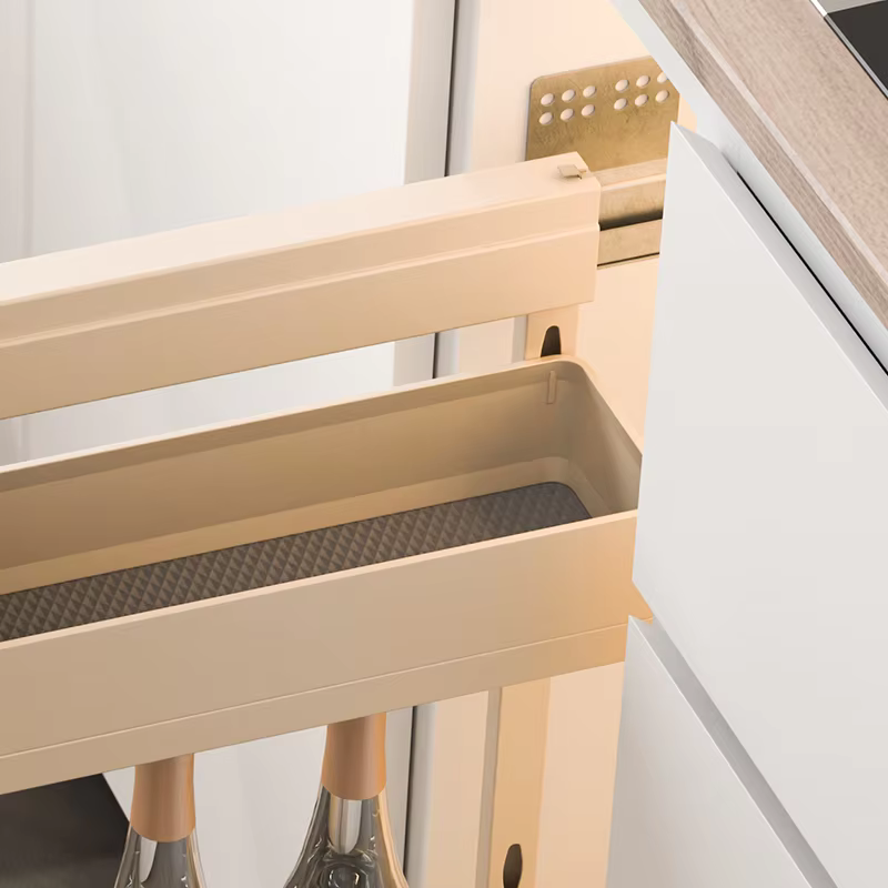 Accessoires de quincaillerie de cuisine couleur Champagne