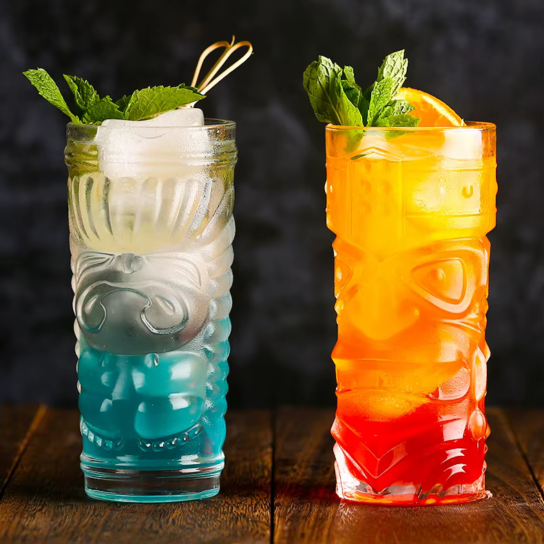 Tasse à jus Tiki pour Cocktail hawaïen