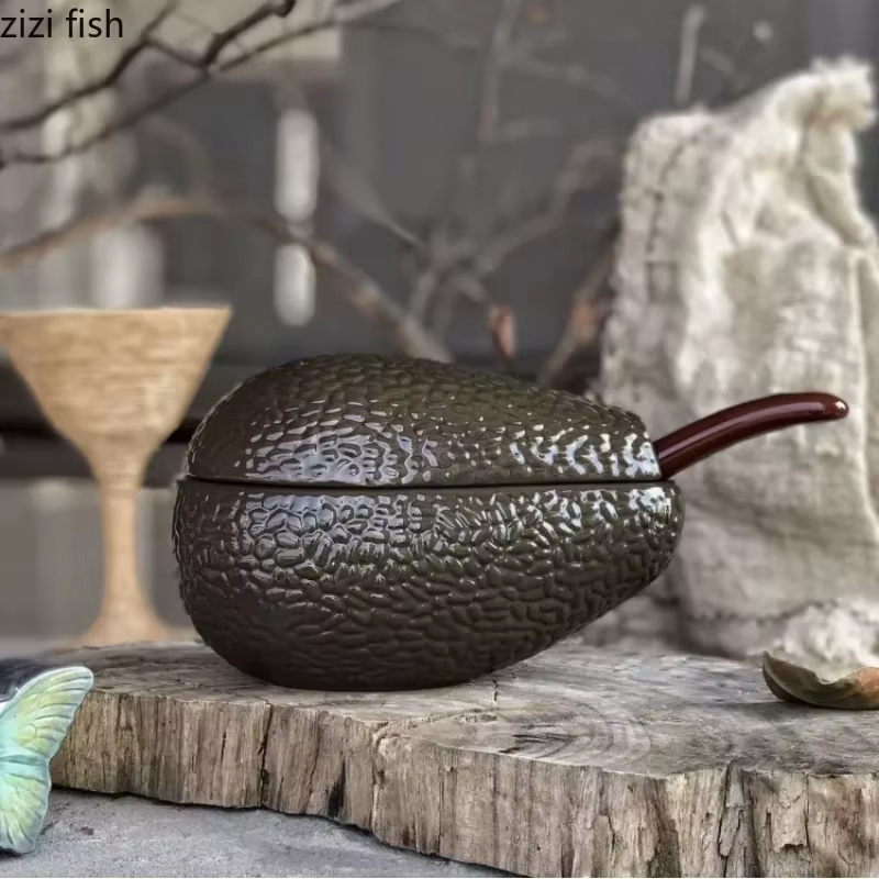 Assiette décorative en céramique pour avocat