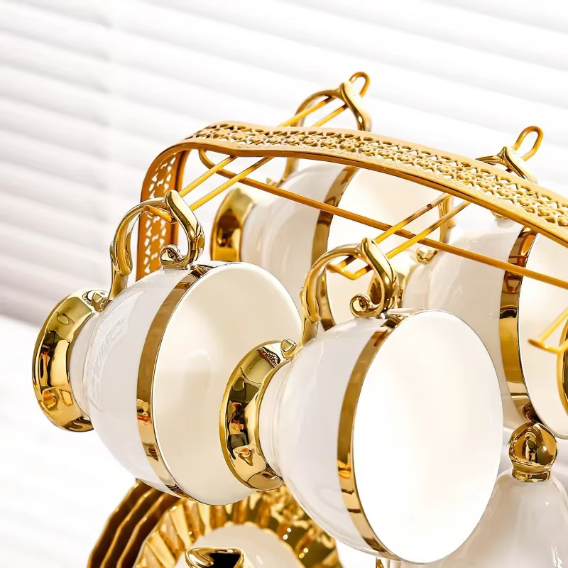 Ensemble de tasses à café en céramique de Style européen moderne-tasses