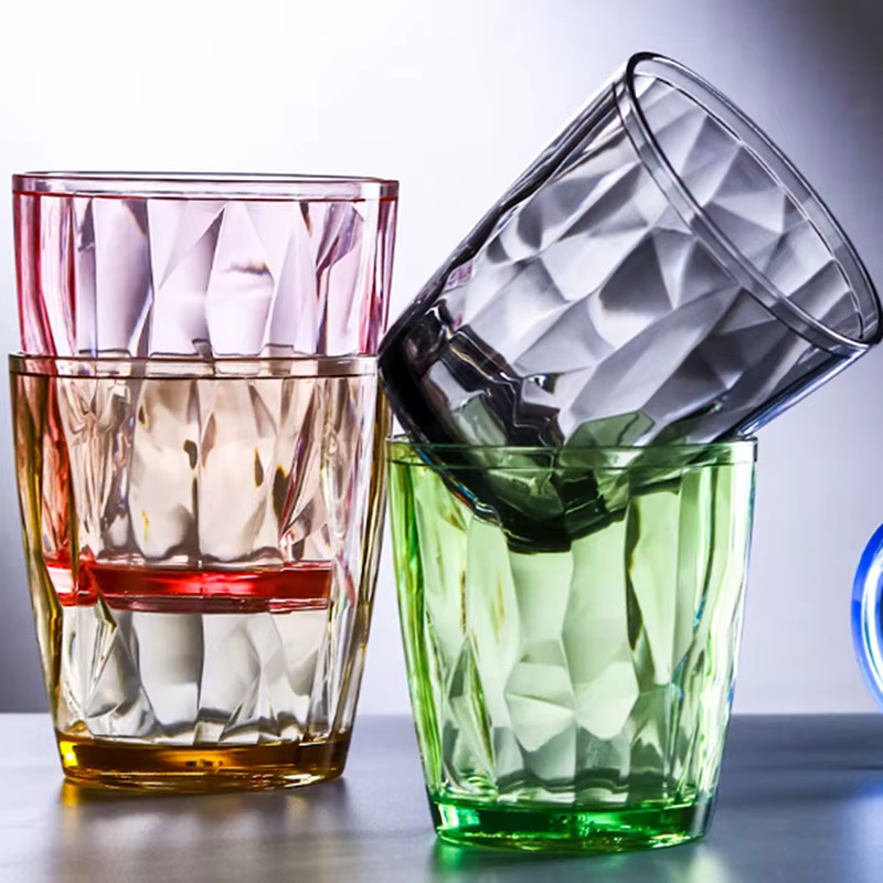 Verres à boire en acrylique de haute qualité