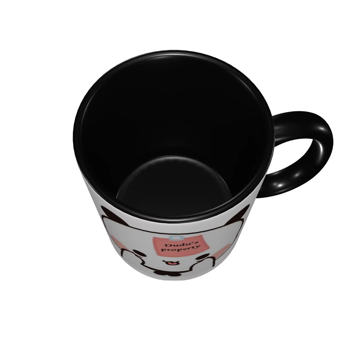 Bubu Dudu Panda et Brownie ours Couple tasses à café bricolage tasse en céramique personnalisée cadeau créatif
