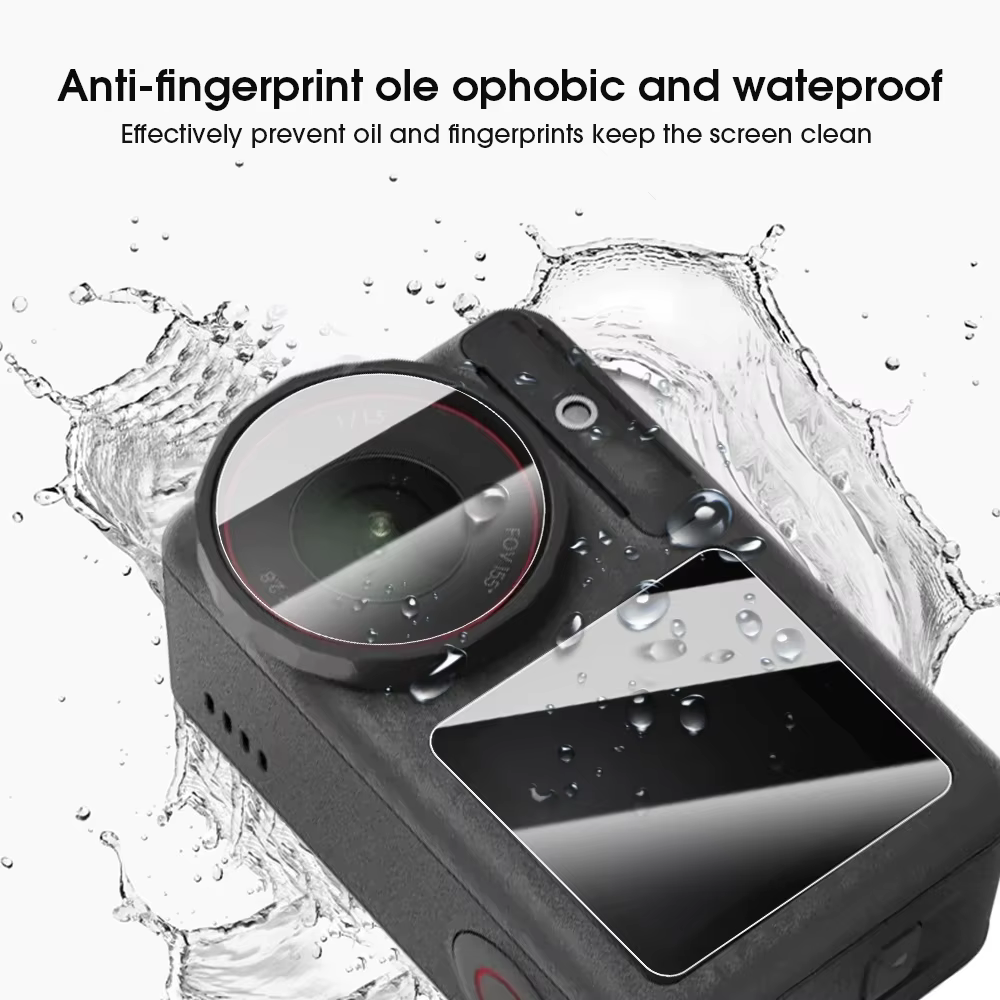 Protecteur d'écran HD en verre trempé pour DJI Osmo Action 5 Pro Action 4 3, Film de protection d'objectif de caméra pour DJI Action 5Pro