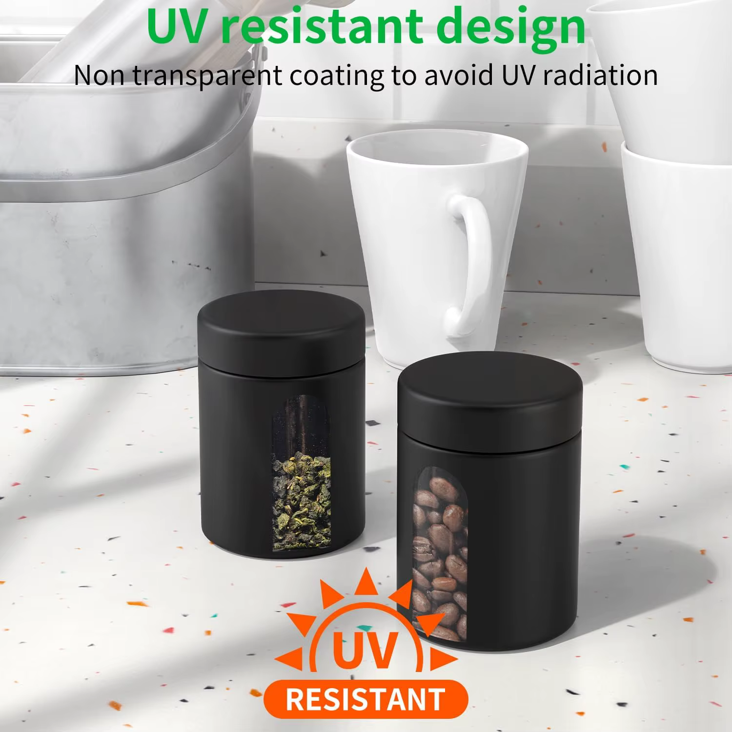 Pot de stockage en verre (4 oz