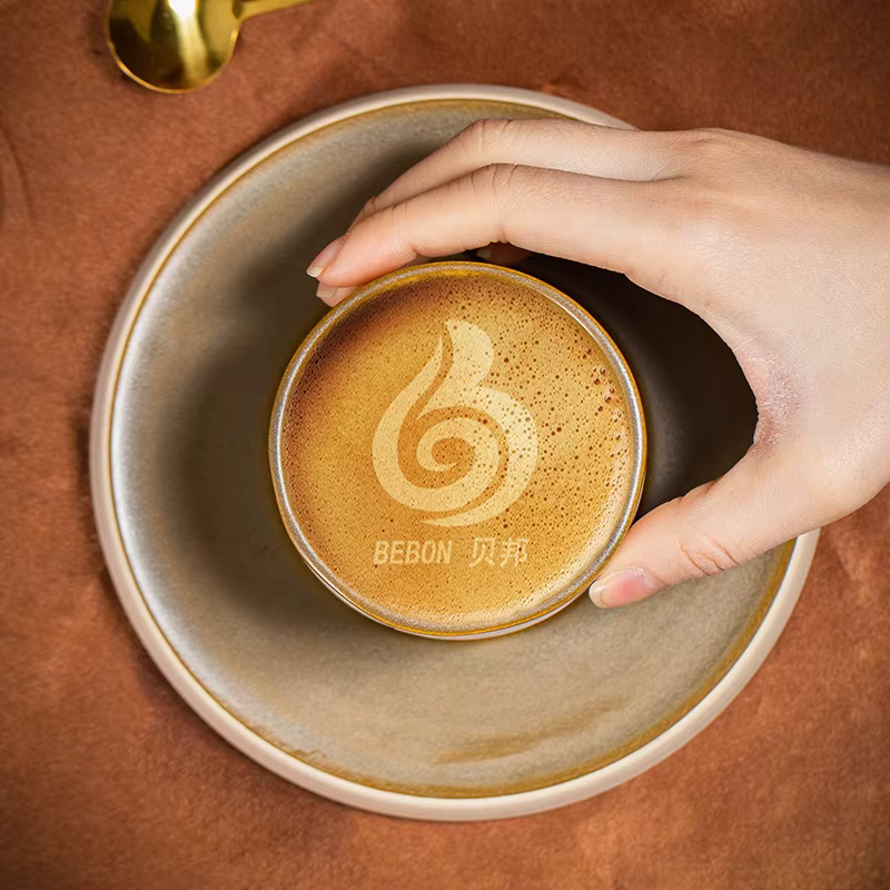 Tasse à expresso en grès du Moyen-Orient