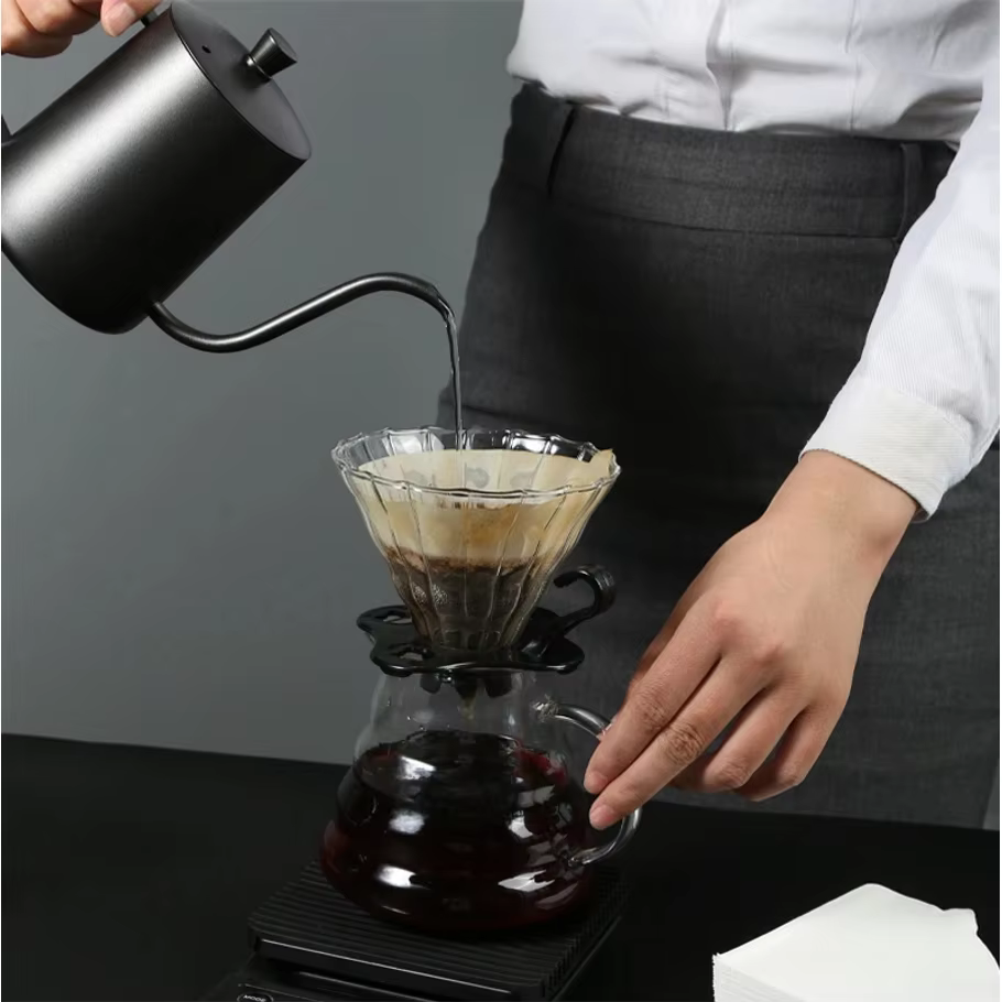 Filtres à café en papier naturel en forme de cône 02 pour 2-4 tasses