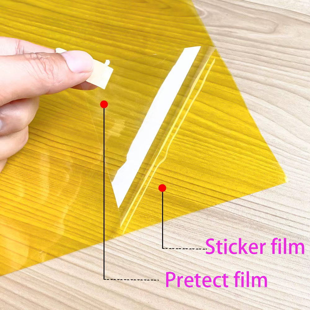 Lot de 7 films transparents colorés pour fenêtre, autocollants décoratifs pour verre, échantillon A4 (20cm*30CM)