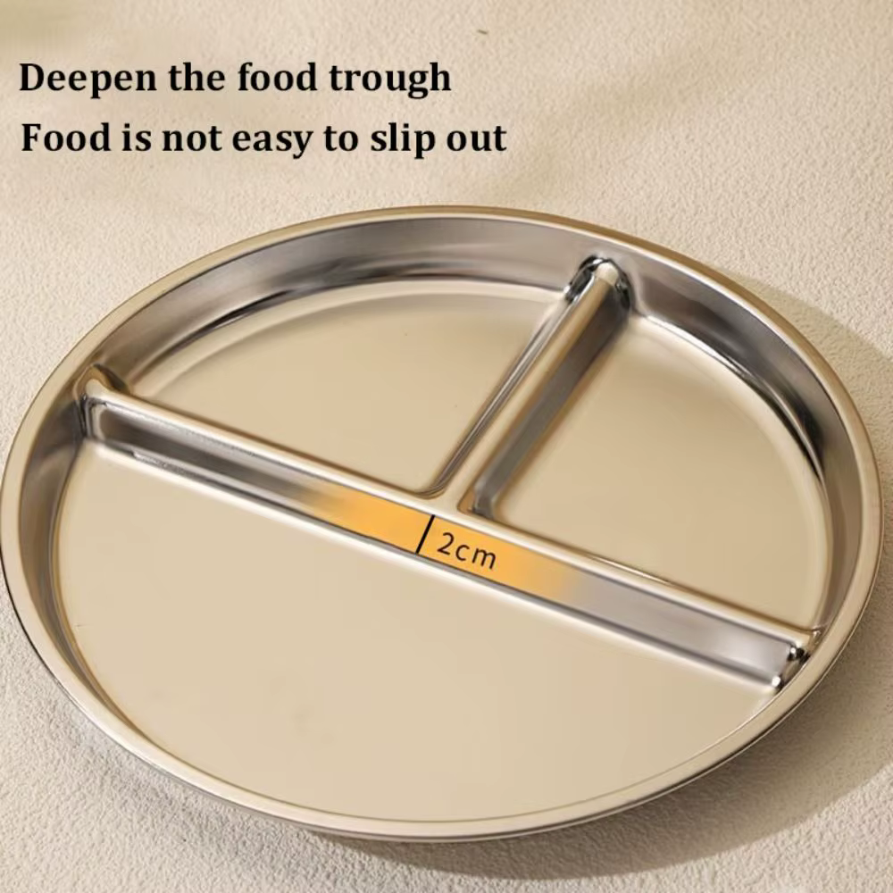 Plaques de contrôle de portions en acier inoxydable 304