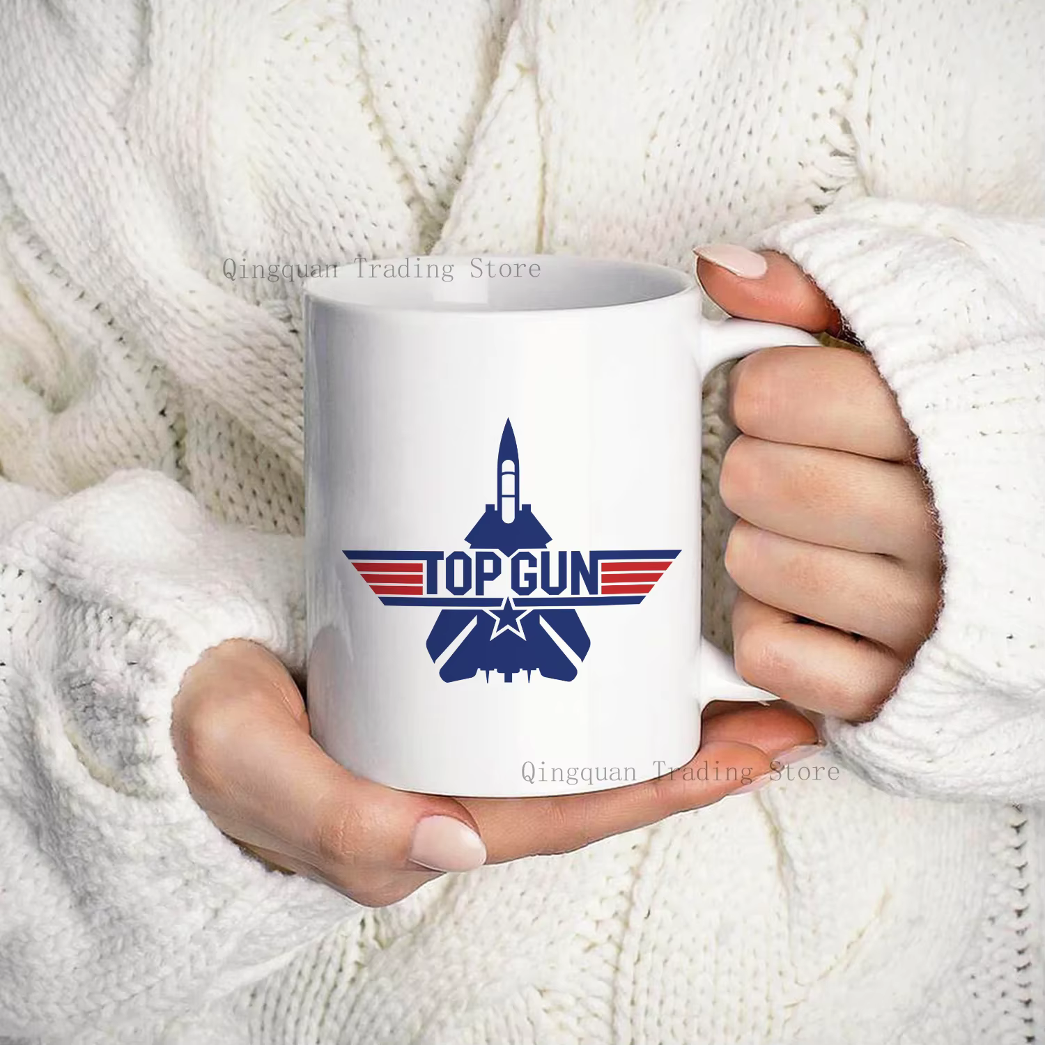 Top Gun tasse émaillée