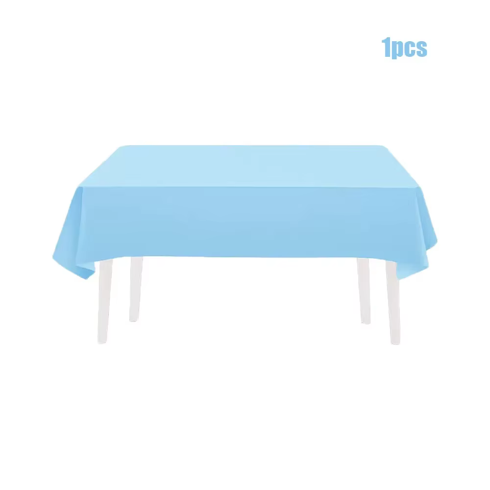 Vaisselle Jetable Bleu Clair Assiettes En Papier Tasses Serviettes Pour Garçon Baby Shower Fête D'anniversaire Décoration Révélation De Genre Baptême Fournitures De Table Pastel Élégant