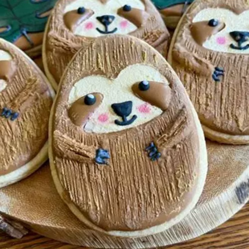 1 pièces pâtisserie forêt Animal paresseux kangourou girafe cochon emporte-pièces en acier inoxydable moule à biscuits Fondant gâteau décor outils