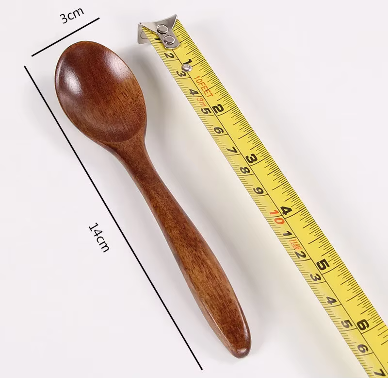 Cuillères en bois de 14cm