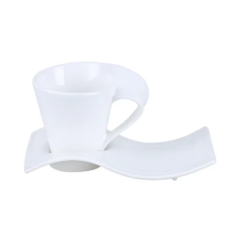 Ensemble de tasses à café et thé en céramique de style européen
