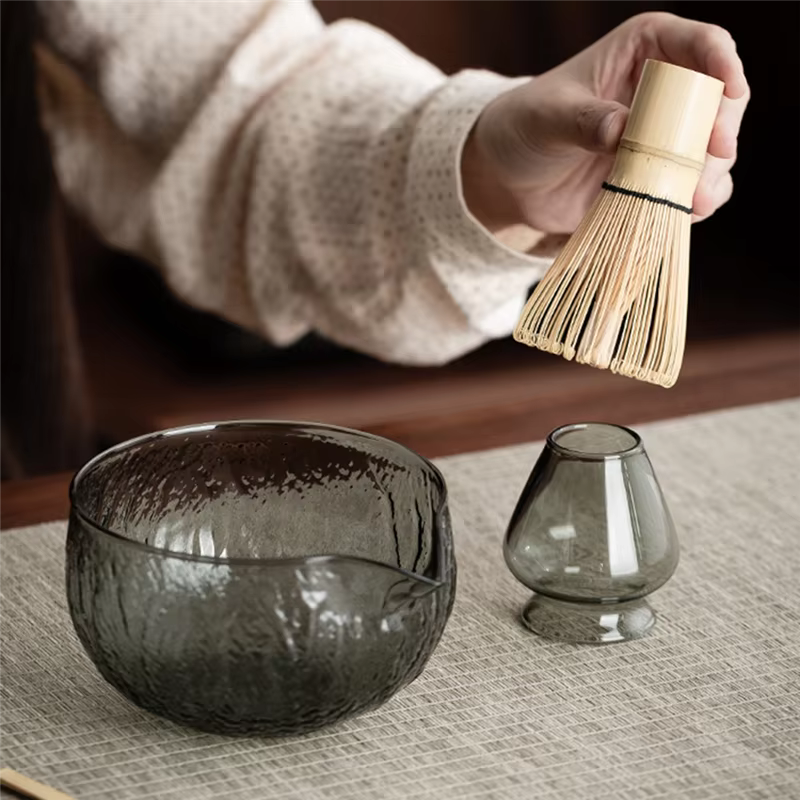 Matcha tasse bol Matcha-Kit de fabrication 5 pièces Matcha-fouet ensemble