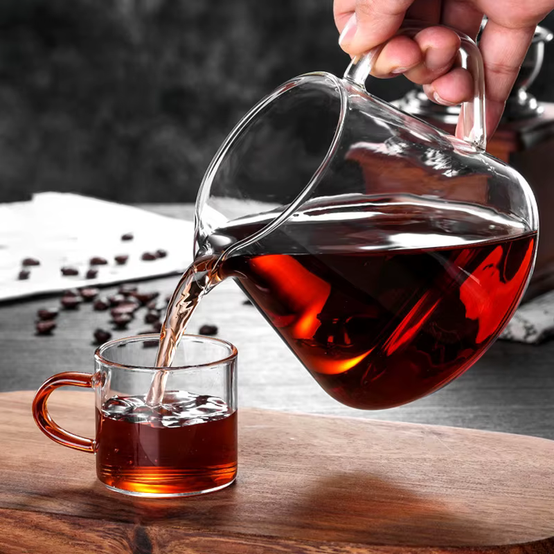 OANKR – serveur à café transparent de 400ml