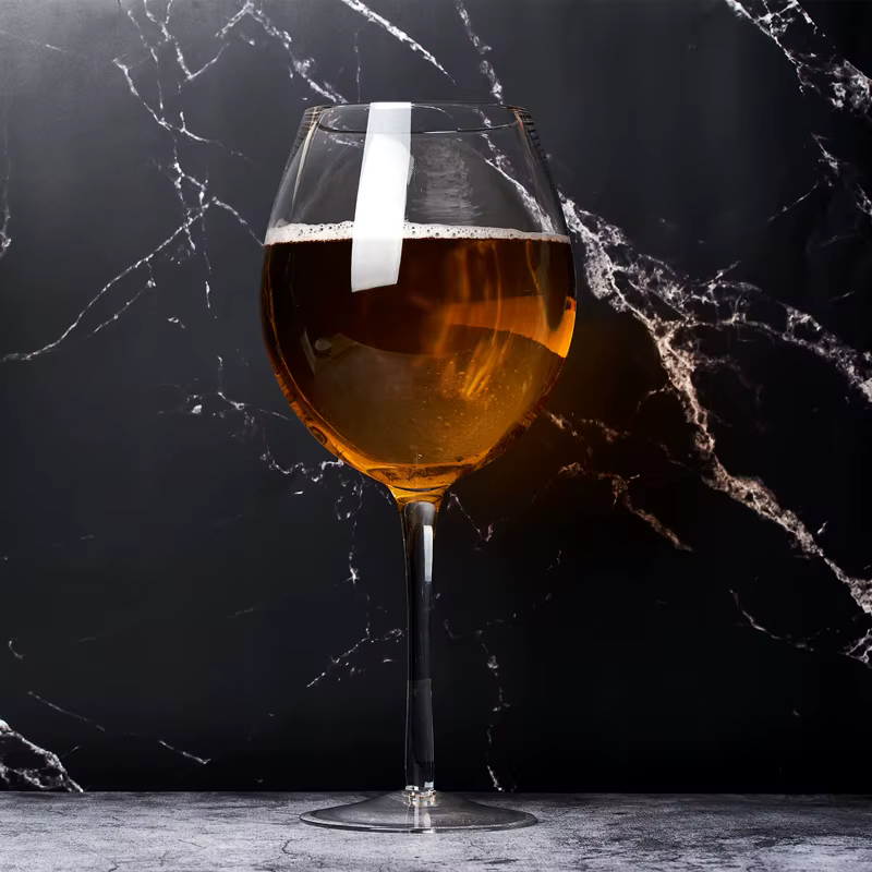 Verre à vin et chope à bière extra large