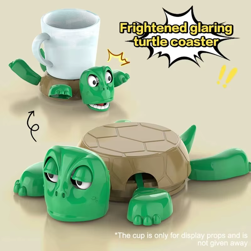 Dessous de verre créatif tortue tasse Pad thé café