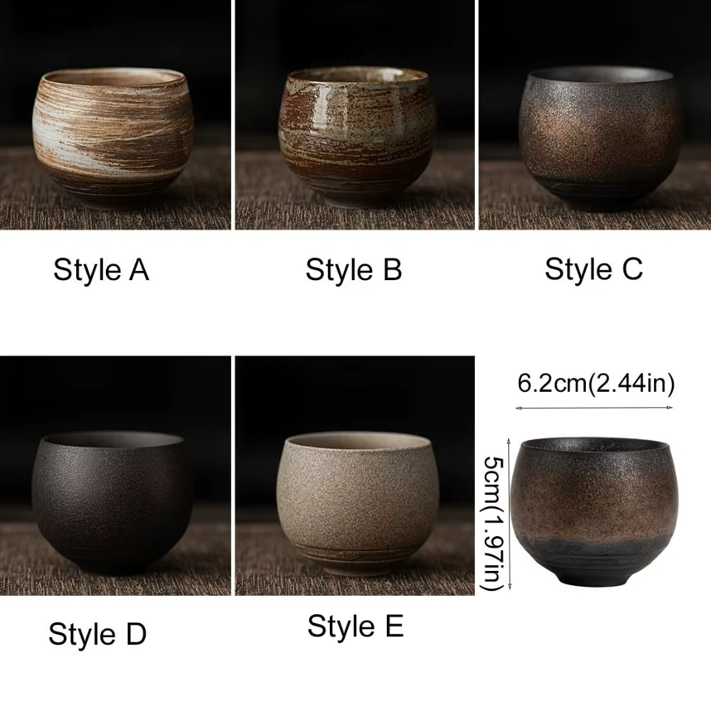 Tasse à thé en grès japonais