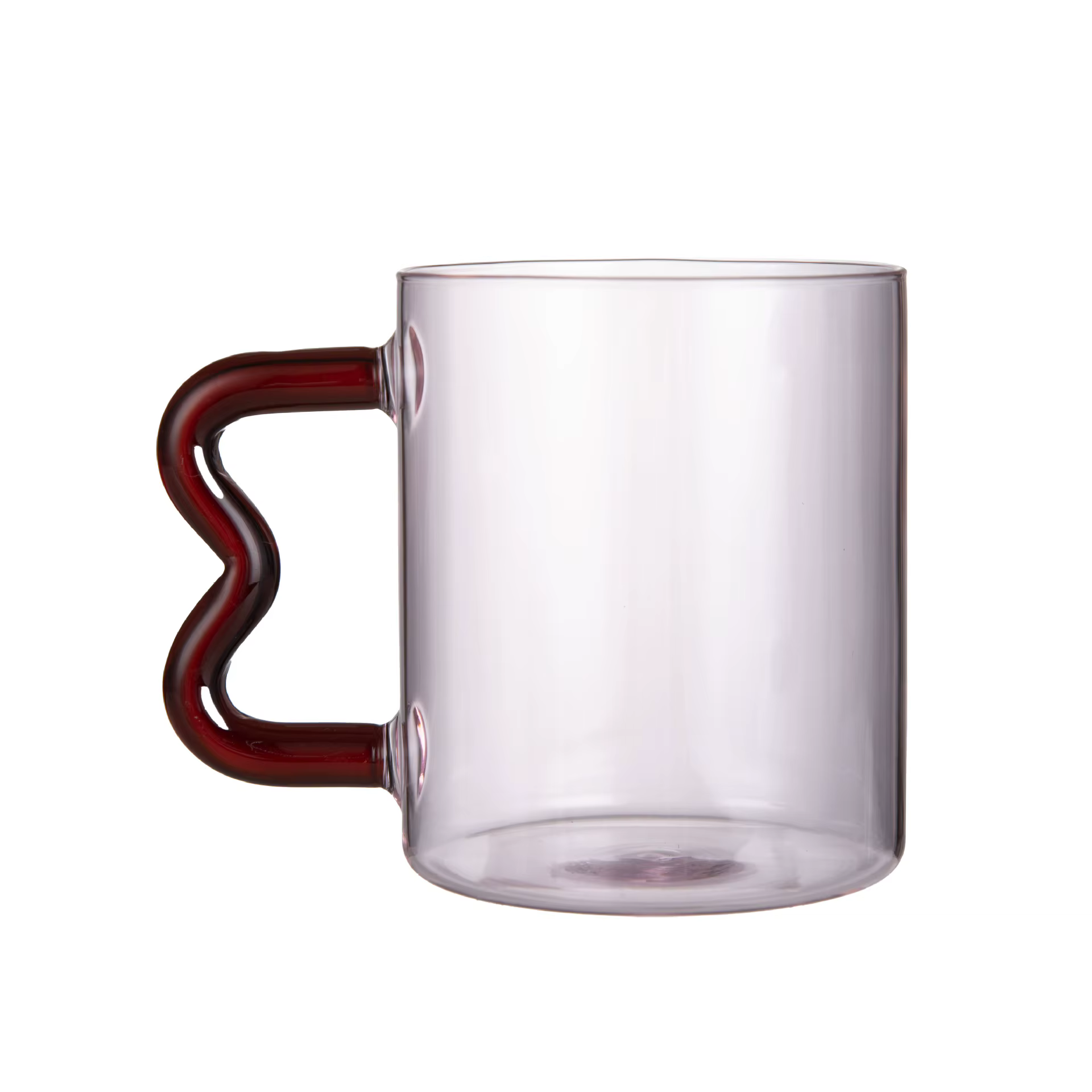 Tasse en Verre Coloré à Oreilles