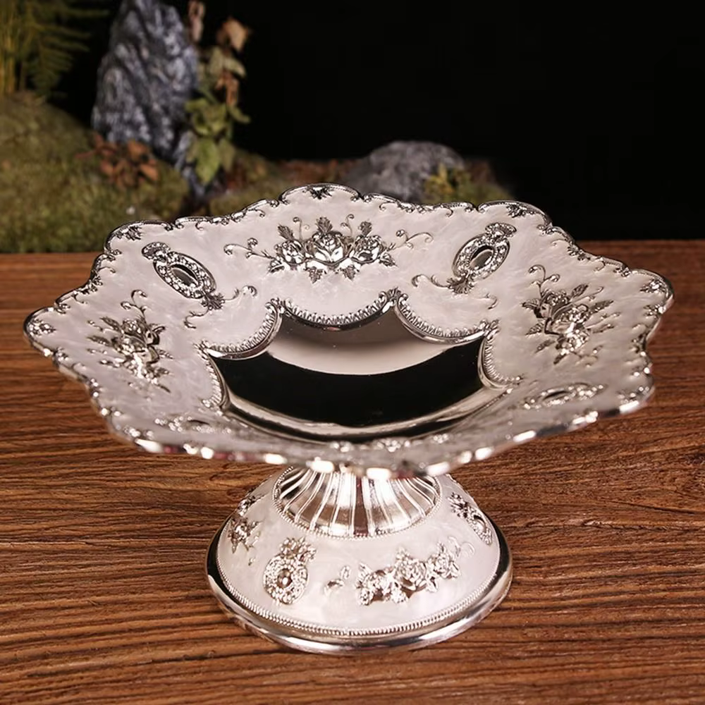 Assiette à fruits européenne Vintage haut de gamme