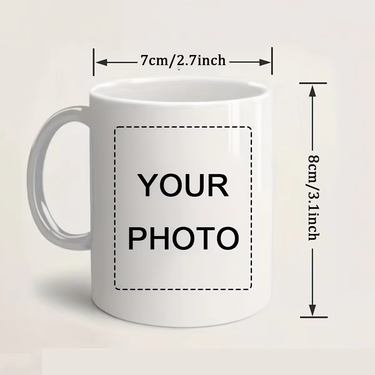 Mug personnalisé sur mesure 1 pièce