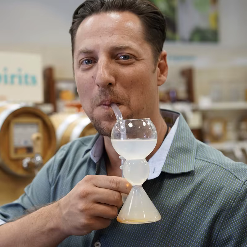 Inmeet verre à haute teneur en Borosilicate fait à la main créatif Absinthe