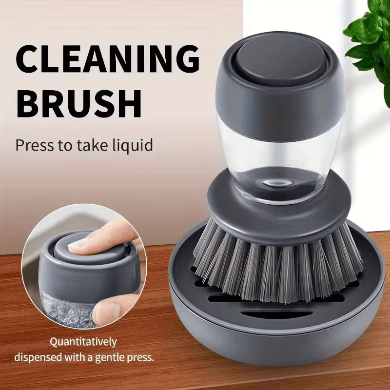 Brosse à vaisselle avec distributeur de savon