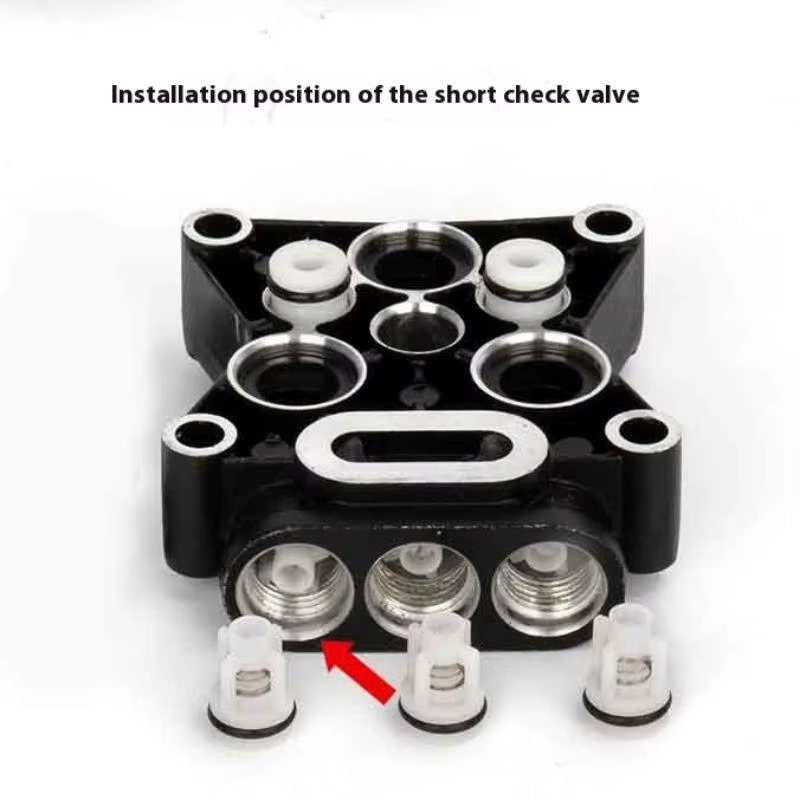 Kit de réparation de remplacement de tête de laveuse de pompe à haute pression domestique, joints de clapets de contrôle d'huile, Machine de nettoyage, accessoires de pompe à eau