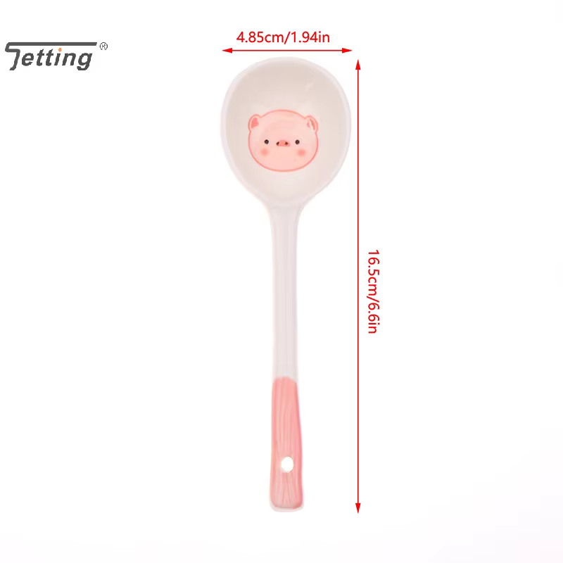Cuillère à soupe en céramique overKawaii