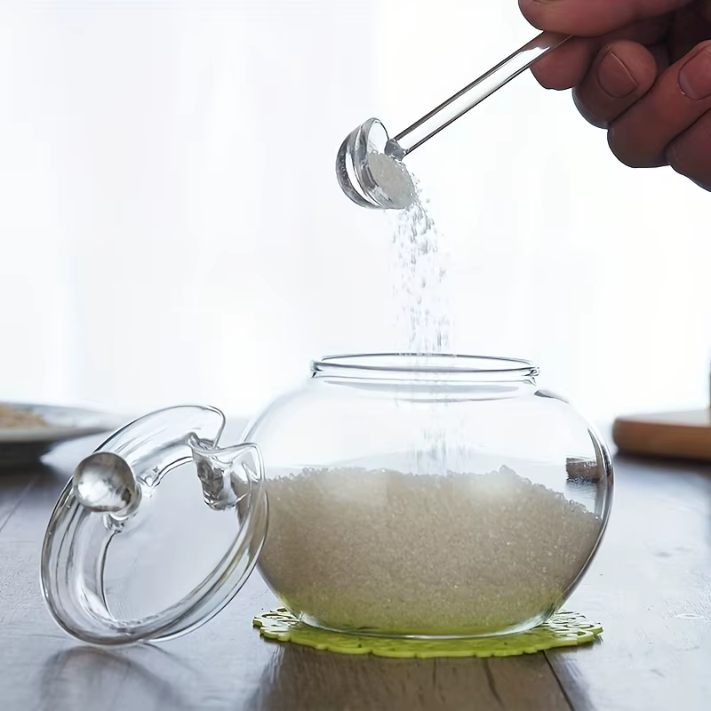Sucre Transparent de 350ML avec couvercle