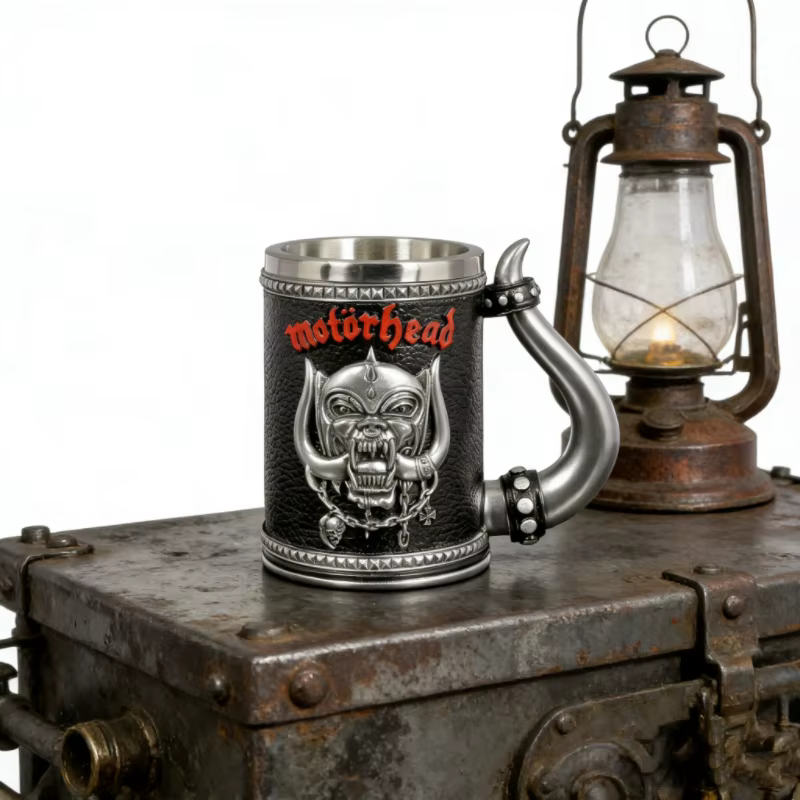 Tasse à café sur le thème du heavy metal pour la maison