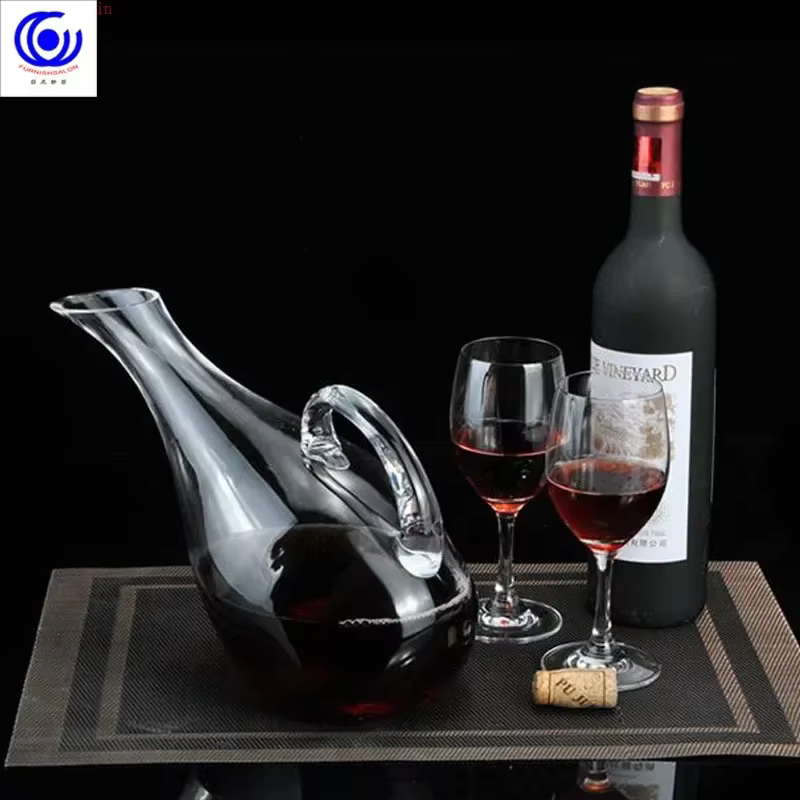 Distributeur de vin en verre cristal haut de gamme
